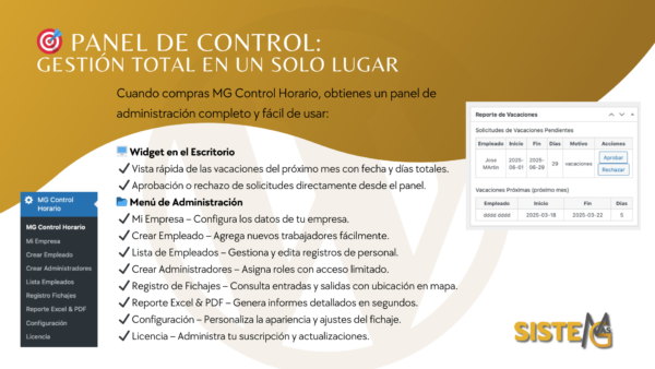 MGFichaje - 🔍 MG Control Horario - Imagen 5