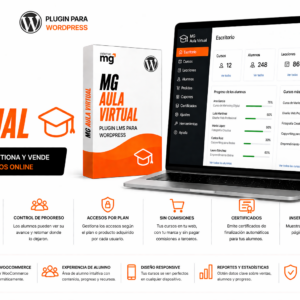 👨🏻‍🏫 MG Aula Virtual - Plugin Wordpress
