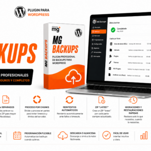 💾 MG Backups - Plugin Wordpress
