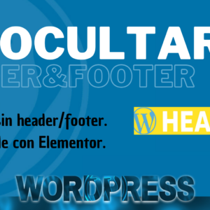 🧩 MG Hide Header/Footer - Plugin Wordpress
