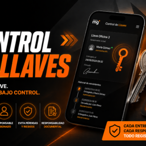 🔑 MG Control de Llaves - 360 Sistemas MG - Plataforma Todo en Uno