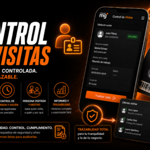 🚪 MG Control de Visitas - 360 Sistemas MG - Plataforma Todo en Uno