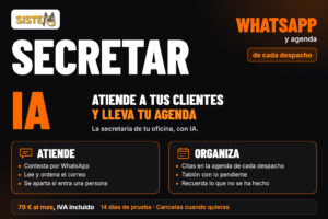 💬 SecretarIA - 360 Sistemas MG - Plataforma Todo en Uno